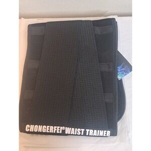 Chongerfei Waist Trainer Belt Black XXL Sweat Wrap Body Shaper Tummy Control New